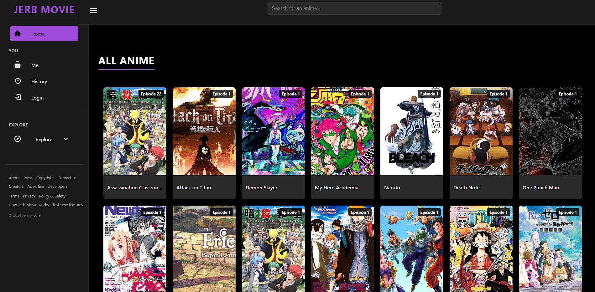 Career Strand Test Website